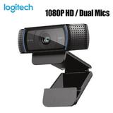 Logitech HD Pro Webcam C920 Widescreen Video Calling and Recording 1080p Camera Desktop or Laptop Webcam