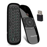 Ludlz W1 Remote 2 4G Wireless Keyboard Multifunctional Smart TV Remote Control for Shield/Android TV Box/PC/Projector/HTPC/TV