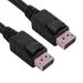 SANOXY Cables and Adapters; 15ft Gold Plated Premium DisplayPort to DisplayPort Male to Male Cable with Latches 28AWG