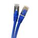 Micro Connectors E11-007BL 7 ft. CAT 7 SFTP Double Shielded RJ45 Snagless Ethernet Cable Blue
