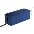 Bluelounge CableBox for Cable and Cord Management - Moonlight Blue - (15.5 L x 5.75 W x 5 H)