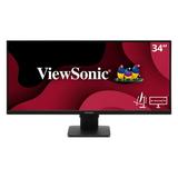 ViewSonic VA3456-MHDJ 34 Inch 21:9 UltraWide WQHD 1440p IPS Monitor with Ultra-Thin Bezels Ergonomics Design HDMI and DisplayPort Inputs for Home and Office