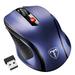 VicTsing MM057 2.4G Wireless Portable Mobile Mouse Optical Mice with USB Receiver 5 Adjustable DPI Levels 6 Buttons for Notebook PC Laptop Computer Macbook (Sapphire Blue)