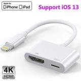 Compatible with iPad iPhone to HDMI Adapter Cable Digital AV Adapter Converter 1080p HD TV Connector Compatible with iPhone 11 Pro Xs Max XR X 8 7 iPad to TV Projector Monitor