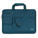 Mosiso Polyester Laptop Shoulder Bag for 2018-2020 MacBook Air 13 inch A2179 A1932 13 inch MacBook Pro A2251 A2289 A2159 A1989 A1706 A1708 Notebook Messenger Briefcase Sleeve Case Deep Teal