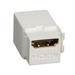 Black Box GigaStation2 Snap Fitting - HDMI Female/Female Office White (fmt1001)