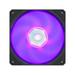 Cooler Master SickleFlow 120 V2 RGB Square Frame Fan with Customizable LEDS Air Balance Curve Blade Design Sealed Bearing PWM Control for Computer Case & Liquid Radiator