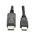 Tripp Lite DisplayPort 1.2 to HD Active Adapter Cable DP with Latches to HDMI (M/M) UHD 4K x 2K/1080p 6 ft. (P582-006-V2-ACT)