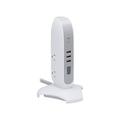 Tripp Lite Surge Protector Tower 5-Outlet w/ 3 USB Ports White TLP66USB