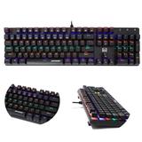 LOVEBAY Backlight Gaming Mechanical Blue Axis Keyboard For Office Keyboard PC & Computer