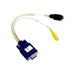 matrox TV-output adapter cable (HD15 to Composite & S-video) Model CAB-HD15-TVF