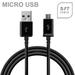 LG G Pad II 10.1 OEM 5 Feet Black Samsung Micro USB Data Cable Compatible With Adaptive Fast Charging Technology