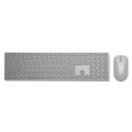 Microsoft Surface Keyboard Gray + Microsoft Surface Mouse Gray - Wireless Connectivity - Bluetooth 4.0 - Sleek & Simple Design - Optimized Feedback & Return Force - Premium Precision Pointing - Up ...