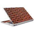 Skin Decal For Acer Chromebook R13 Laptop Vinyl Wrap / Rusted Diamond Plate Metal Panel Rust