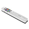 Wifi 1050DPI High Speed Portable Wand Document & Images Scanner A4 Size JPG/PDF Formate LCD Display for Business Reciepts Books