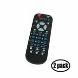 2 Pack Replacement for RCA 3-Device Universal Remote Control Palm Sized - Works with Magnavox Digital TV Converter Box - Remote Code 1563