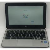 HP ChromeBook 11 G4 Laptop- 16GB SSD 4GB RAM Intel Celeron N2840 CPU ChromeOS