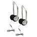 Hamilton Buhl HamiltonBuhl SchoolMate On-Ear Stereo Headphone with In-Line Volume Control Pack of 2