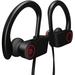 Bluetooth Headphones Wireless Sports Earphones w/ Mic IPX7 Waterproof HD Stereo Sweatproof In Ear Earbuds for Gym Running Workout 8 Hour Battery Noise Cancelling Headsets
