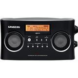 Sangean PR-D5BK AM/FM Portable Radio with Digital Tuning and RDS (Black)