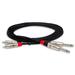 20 Pro Stereo Dual REAN 1/4 TS Male to RCA Male Stereo Audio Cable