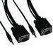 SANOXY Cables and Adapters; 75ft SVGA HD15 M/M Monitor Cable with Stereo Audio