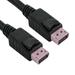 SANOXY Cables and Adapters; 50ft Gold Plated Premium DisplayPort to DisplayPort Male to Male Cable with Latches 24AWG