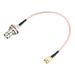 Uxcell SMA Male to BNC Female Bulkhead RF Coaxial Cable RG316 Coax Cable 8 Inches