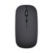 HXSJ Slim Wireless Mouse 2.4G Noiseless Mouse Ultra-thin Silent Mouse Portable and Sleek Mice Rechargeable Mouse 10m/33ft Wireless Transmission BLack