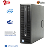 Restored HP 600 G2 Desktop Computer Intel Pentium G4400 3.3GHz CPU 8GB Ram 2TB HDD Keyboard & Mouse WiFi DVD Win10 Pro PC (Refurbished)