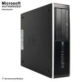 Certified Used HP Compaq 6200 Pro SFF Intel Core I5-2400 3.1GHz 8GB DDR3 512GB SSD DVD WIFI HDMI VGA Display Port BT 4.0 Windows 10 Pro 64 Bits(English/Spanish)