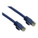 (Price/EACH)IEC M60466A-35 RJ45 4Pr Cat 6a Patch Cord with Molded Snag Free Strain Relief BLUE 35