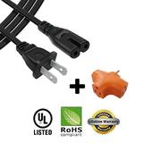 AC Power Cord Cable Plug for RCA 22/26/32/40/42 inch Series LCD LED HDTV TV RCA 22/26/32/40/42 inch - 1ft