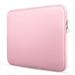 Zipper Laptop Sleeve Soft Case Bag For Macbook Laptop AIR PRO Retina Notebook Bag Pink 15-inch