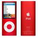 Used Apple iPod Nano 4th Gen 8GB Red MP3 Player Like New (Engraved)
