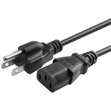 UPBRIGHT NEW AC IN Power Cord Outlet Socket Cable Plug Lead For HP Pavilion Slimline 400-034 PC H5P63AAR H5P63AAR#ABA 676220-001 Desktop PC Hewlett-Packard