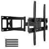 Universal TV Stand TV Stand Mount for 32-60 inch LCD LED TV Large Base TV Mount Bearing 77lbs Black