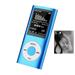 Winter Clearance Sebbolt Colorful MP3 Music Player HIFI MP3 Player Digital LCD Screen Voice Recording FM Radio Support Multiple Languages