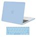 Mosiso 2 in 1 MacBook Pro 13 inch Case A2159/A1989/A1706/A1708 Plastic Hard Shell Case&Keyboard Cover for New Macbook Pro 13 with/without Touch Bar Airy Blue