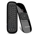 Wechip W1 2.4G Wireless Keyboard Remote Control Infrared Remote Learning 6- Motion Sense with USB Receiver for Smart TV Android Laptop PC