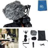 Yongnuo YN220 Cardioid Microphone Mic 3.5mm Windshield for Canon Nikon Sony Camera Camcorder Video Phone
