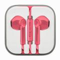 Earbuds/Headphones/Earphones with 3.5mm Wired in Ear Headphone Plug (Built-in Microphone & Volume Control) for iOS/Android Smartphones Tablet Video Game Consoles PC Laptop (Pink)