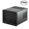 Silverstone Computer Case with Mesh Front Panel Black (SG13B) - Pack of 2