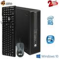 Restored HP Z240 Workstation SFF Computer Core i5 6th 3.4GHz 16GB Ram 2TB HDD Keyboard and Mouse Wi-Fi Win10 Pro Desktop PC (Refurbished)