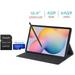 Samsung Galaxy Tab S6 Lite 10.4 (2000x1200) WiFi Tablet Bundle Exynos 9610 4GB RAM 64GB Storage Bluetooth Front & Rear Camera Android 10 S Pen Tablet Cover with Mazepoly Accessories