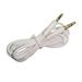 NUZYZ 3.5mm auxiliary AUX male-to-male stereo audio cable for PC iPod MP3 car