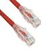 SANOXY Cables and Adapters; 10ft Cat6 550 MHz UTP Ethernet Network Patch Cable with Clear Snagless Boot Red