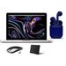 Restored Apple MacBook Pro 13.3-inch Silver 4GB RAM 500GB Bundle: USA Essentials Bluetooth/Wireless Airbuds Black Case Wireless Mouse By Certified 2 Day Express (Refurbished)