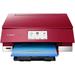 Canon TS8220 Wireless All in One Photo Printer with Scannier and Copier Mobile Printing Red Works with Alexa