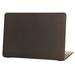 Mosiso New Macbook Case Smooth Matte Finish Hard Shell Protective Case for MacBook 12 Inch with Retina Display A1534 [2016 / 2015 Release] Black